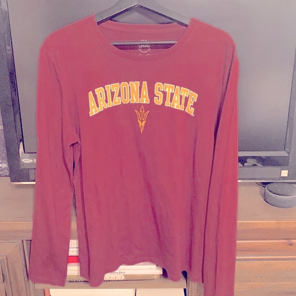 Arizona State University ASU College Long-Sleeved Shirt